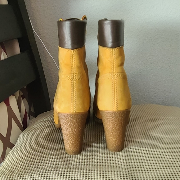 Timberland Ortholite Leather Heeled Boots - Picture 5 of 9